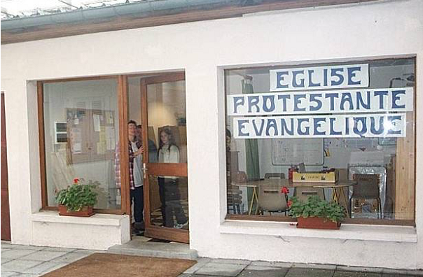Premier local - vitrine Eglise Protestante Evangélique